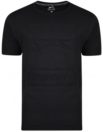 Slazenger Kurtis T-shirt Black - T-särgid - Suured T-särgid 2XL – 14XL