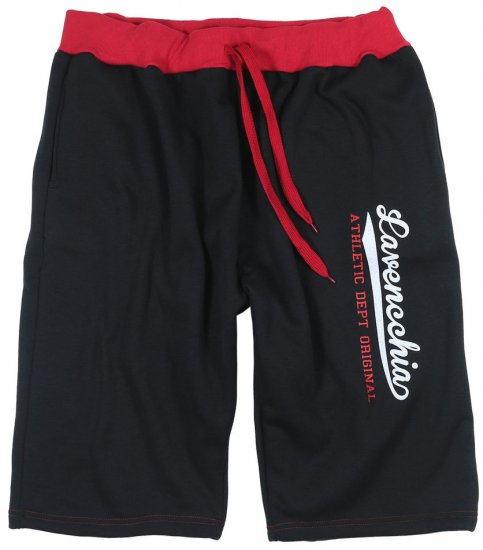 Lavecchia 2017 Sweatshorts Black/Red - Dressipüksid ja -šortsid - Spordipüksid ja Lühikesed Spordipüksid