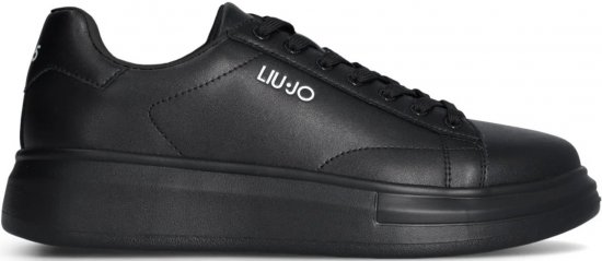 Liu Jo Big 01 Leather Sneakers Black/Black - Meeste Jalatsid 40-52 - 