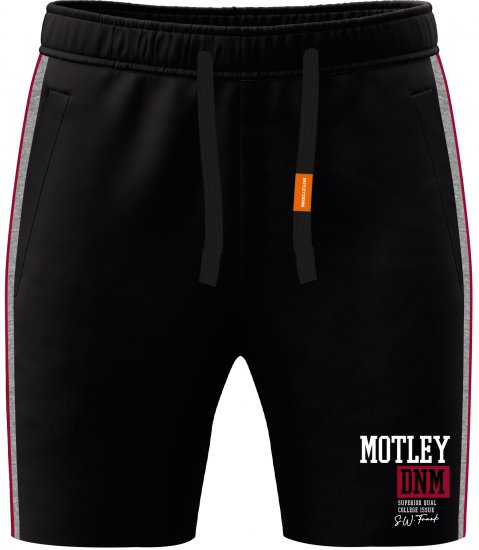 Motley Denim Liverpool Sweatshorts Black - Dressipüksid ja -šortsid - Spordipüksid ja Lühikesed Spordipüksid