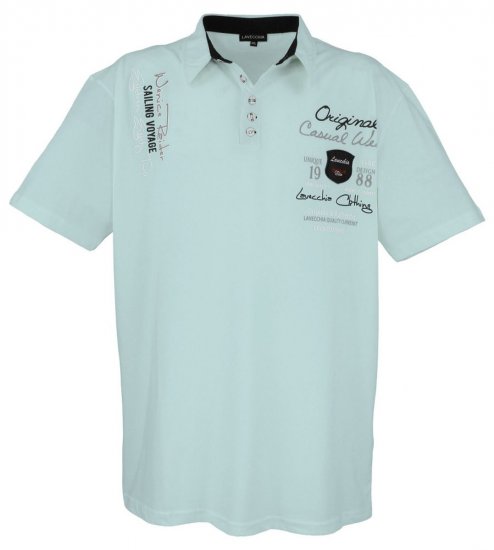 Lavecchia 610 T-särk kraega Mündiroheline - Polosärgid - Meeste suured polosärgid 2XL – 8XL