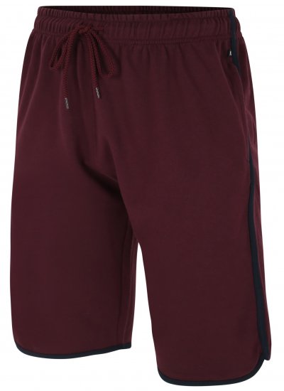 Kam Jeans 3312 Jersey Gym Shorts Burgundy - Dressipüksid ja -šortsid - Spordipüksid ja Lühikesed Spordipüksid