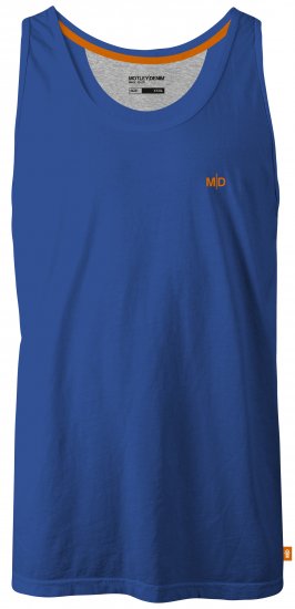 Motley Denim Madrid Tank top Royal Blue - T-särgid - Suured T-särgid 2XL – 14XL