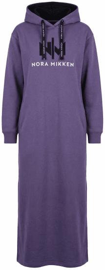 Nora Mikken MARI Maxi Hoodie Dress Purple - Sviitrid ja dressipluusid - 