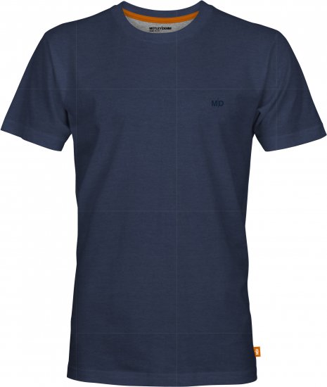 Motley Denim Malaga T-Shirt Dark Indigo - T-särgid - Suured T-särgid 2XL – 14XL