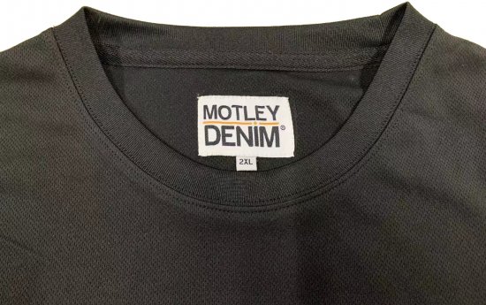 Motley Denim Spordisärk Must - Spordiriided & outdoor - Suured suurused meeste spordiriided