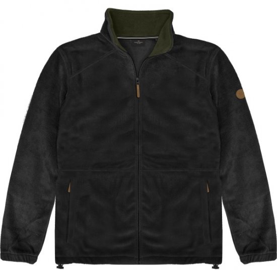 Double Outfitters MFT-7088 Fleece Full-Zip Jacket Black - Jakid ja joped - Joped, suured suurused: 2XL – 12XL