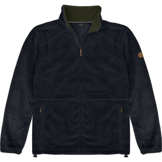 Double Outfitters MFT-7088 Fleece Full-Zip Jacket Navy - Jakid ja joped - Joped, suured suurused: 2XL – 12XL