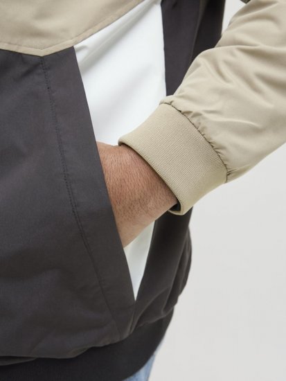 Jack & Jones Rush Bomber Hoodie Grey - Jakid ja joped - Joped, suured suurused: 2XL – 12XL