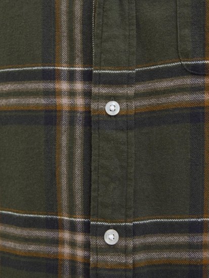 Jack & Jones Classic Flannel Long Sleeve Shirt Green - Särgid - Meeste suured särgid 2XL – 8XL