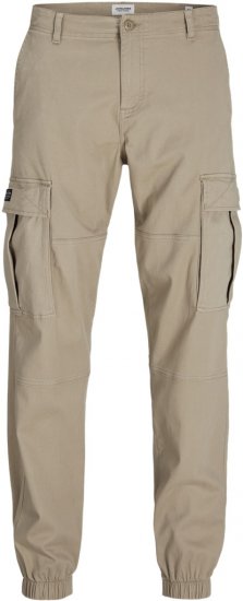 Jack & Jones Jonnie Cuffed Cargo Pants Beige - Teksad ja püksid - Meeste suured teksad W40 – W70