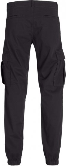 Jack & Jones Jonnie Cuffed Cargo Pants Black - Teksad ja püksid - Meeste suured teksad W40 – W70