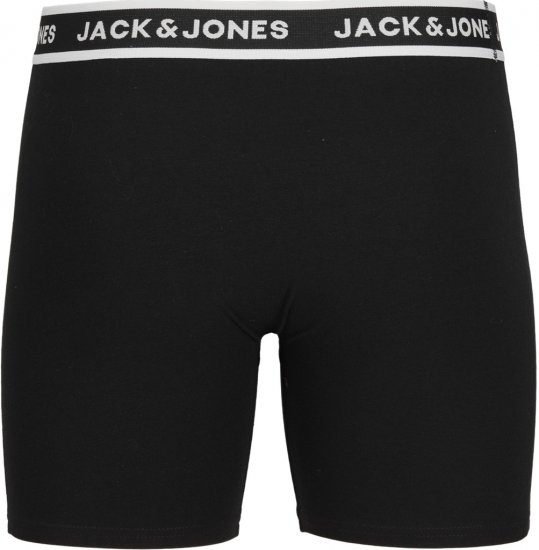 Jack & Jones Solid Boxer 3-Pack Black - Bokserid - Meeste suured bokserid