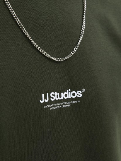 Jack & Jones Soho Sweatshirt Green - Sviitrid ja dressipluusid - Meeste suured kapuutsiga jakid suurustes 2XL – 14XL