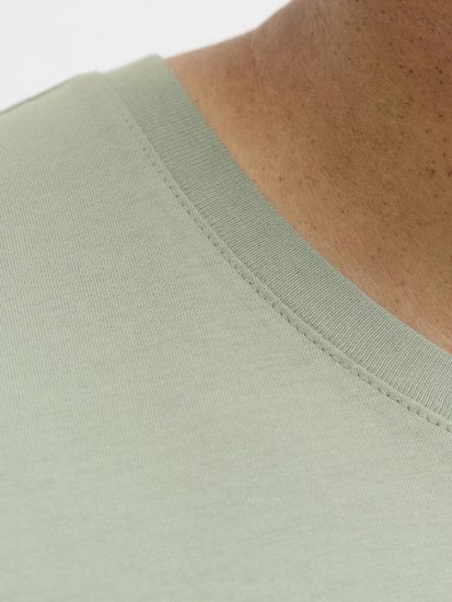 Jack & Jones Logo 2COL T-shirt Iceberg Green - T-särgid - Suured T-särgid 2XL – 14XL
