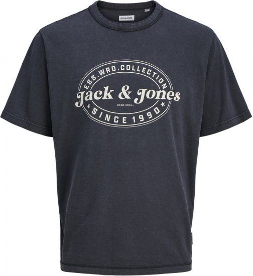 Jack & Jones Dover T-Shirt Short Sleeve Black - T-särgid - Suured T-särgid 2XL – 14XL