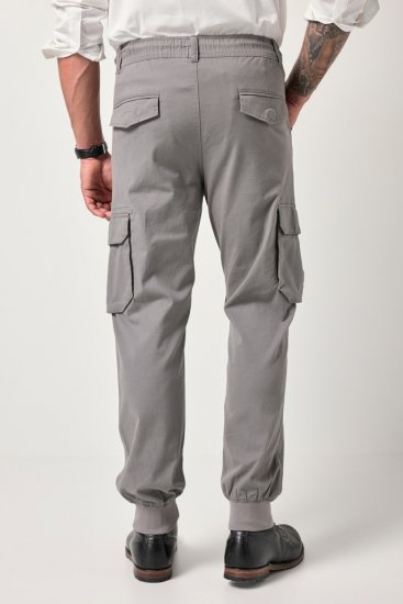 JP1880 Cargo Pants Flexnamic Modern Fit Grey - Teksad ja püksid - Meeste suured teksad W40 – W70