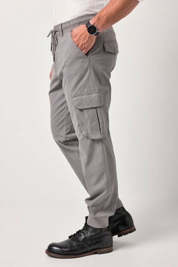 JP1880 Cargo Pants Flexnamic Modern Fit Grey - Teksad ja püksid - Meeste suured teksad W40 – W70