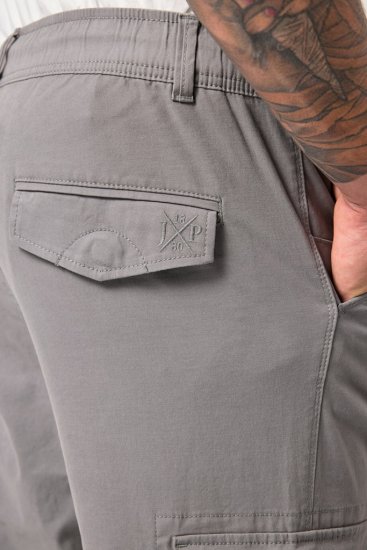 JP1880 Cargo Pants Flexnamic Modern Fit Grey - Teksad ja püksid - Meeste suured teksad W40 – W70