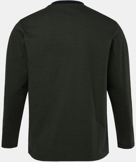 JP1880 Pyjamas Two-piece Striped Dark Green - Aluspesu ja ujumisriided - Aluspesu 2XL-8XL