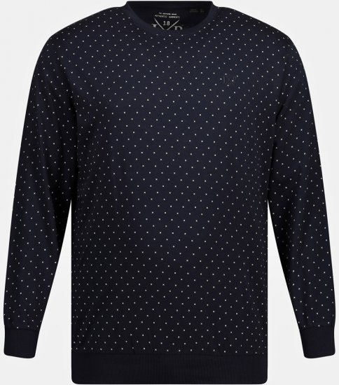 JP1880 Pyjamas Two-piece Long Sleeve and Long Trousers Navy - Aluspesu ja ujumisriided - Aluspesu 2XL-8XL