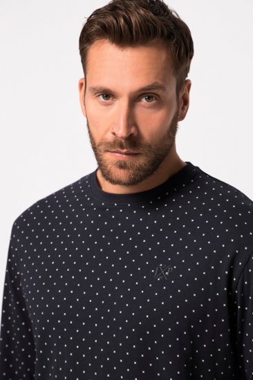 JP1880 Pyjamas Two-piece Long Sleeve and Long Trousers Navy - Aluspesu ja ujumisriided - Aluspesu 2XL-8XL