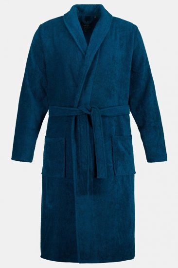 JP1880 Bathrobe Terry Navy - Hommikumantlid/käterätikud - Meeste Hommikumantlid Suured Suurused