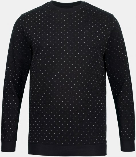 JP1880 Two-piece Pyjamas Long Sleeve and Long Trousers Black - Aluspesu ja ujumisriided - Aluspesu 2XL-8XL