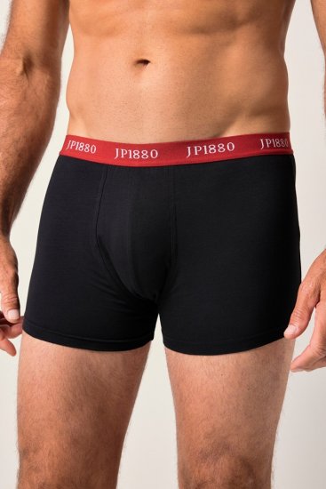 JP1880 FLEXNAMIC OEKO-TEX Boxer Shorts 2-Pack Black - Aluspesu ja ujumisriided - Aluspesu 2XL-8XL