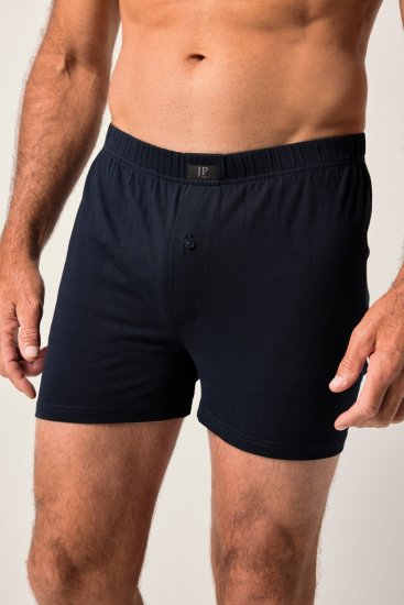 JP1880 OEKO-TEX Boxer Shorts Jersey 2-Pack Navy - Aluspesu ja ujumisriided - Aluspesu 2XL-8XL