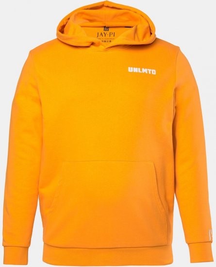 JAY-PI Hoodie UNLMTD Orange - Sviitrid ja dressipluusid - Meeste suured kapuutsiga jakid suurustes 2XL – 14XL