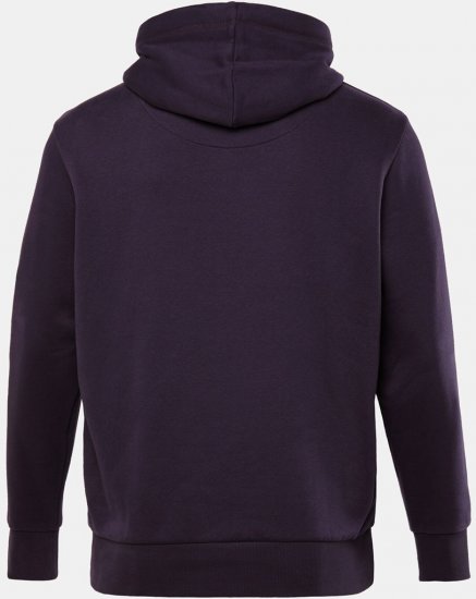 JAY-PI Hoodie with Soft Brushed Interior Purple - Sviitrid ja dressipluusid - Meeste suured kapuutsiga jakid suurustes 2XL – 14XL