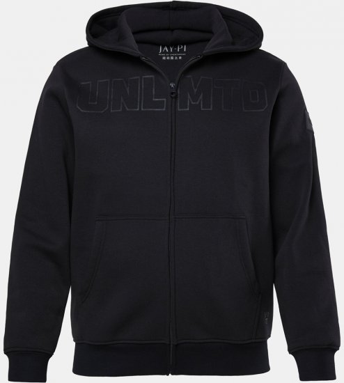 JAY-PI Tracksuit Hoodie Black - Spordiriided & outdoor - Suured suurused meeste spordiriided