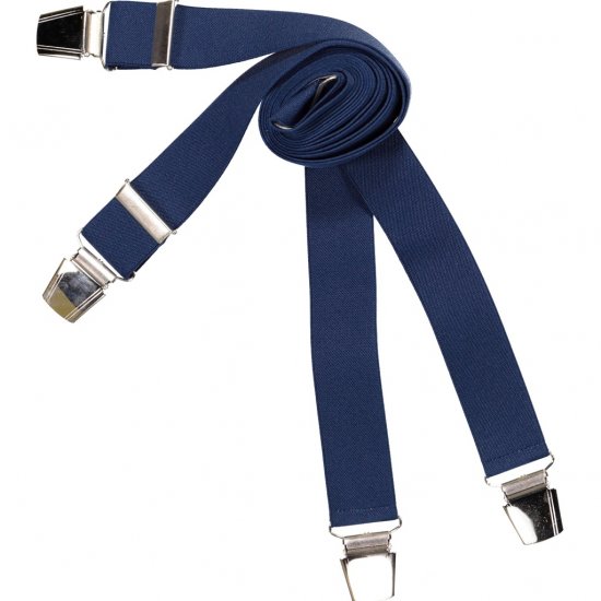 JP1880 Suspenders X-Shape Navy - Aksessuaarid - 