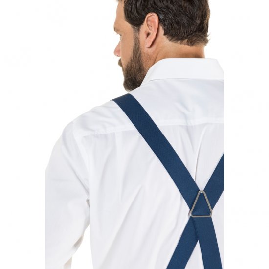 JP1880 Suspenders X-Shape Navy - Aksessuaarid - 