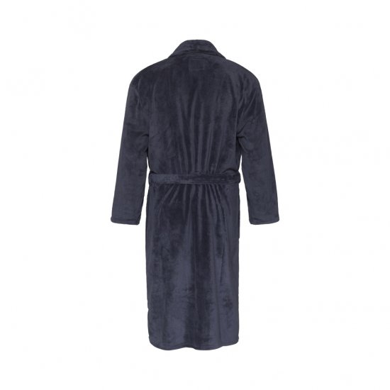 North Latitude Bathrobe Navy Blue - Hommikumantlid/käterätikud - Meeste Hommikumantlid Suured Suurused