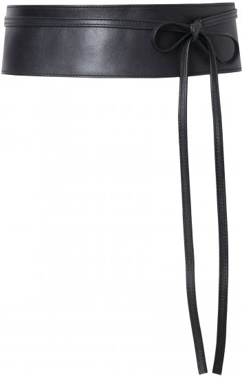 Ulla Popken Tie Belt Black - Naiste vööd - 