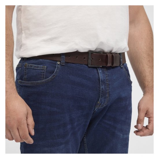 North Latitude Belt Dark Brown - Rihmad - Pikad Rihmad W40-W70/2XL-8XL