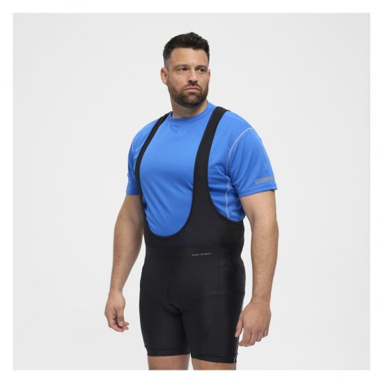 North Latitude Sport Bike Shorts With Suspenders Black - Jalgrattariided - 