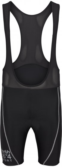 North Latitude Bike Shorts With Suspenders Black TALL - Spordiriided & outdoor - Suured suurused meeste spordiriided