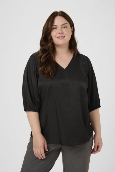 Kaffe Curve Ada Blouse Black - Pluusid - 