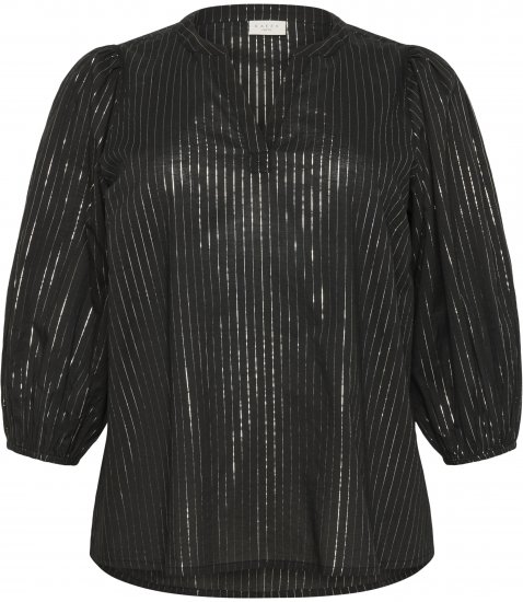 Kaffe Curve Luisa Blouse Black Deep - Pluusid - 