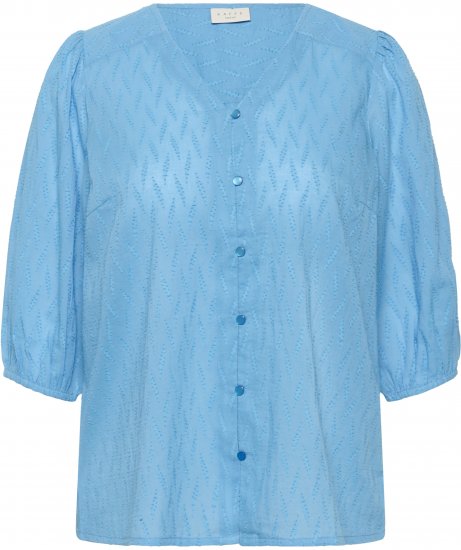 Kaffe Curve Gabby Blouse Azure Blue - Pluusid - 