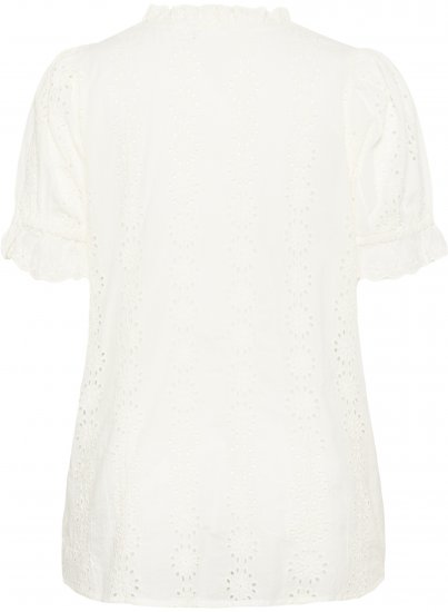 Kaffe Curve Dina Blouse White - Pluusid - 