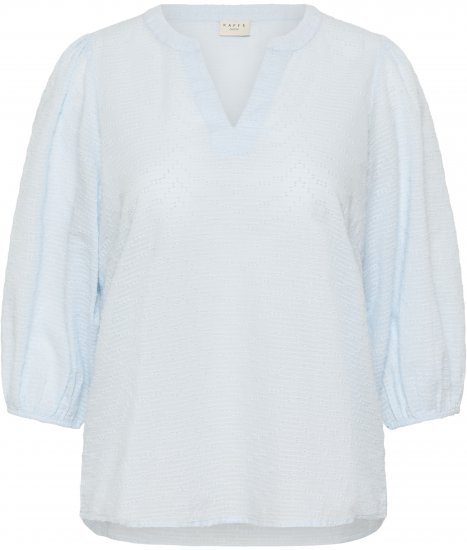 Kaffe Curve Penelopia Blouse Nantucket Breeze Blue - Pluusid - 