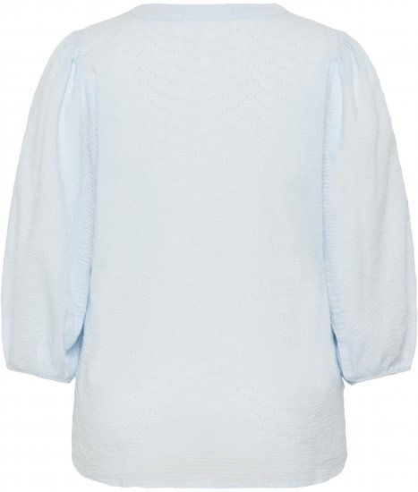 Kaffe Curve Penelopia Blouse Nantucket Breeze Blue - Pluusid - 