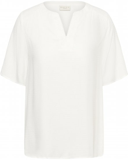 Kaffe Curve Mina Lace Blouse Chalk White - Pluusid & tuunikad - 