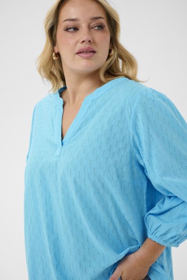 Kaffe Curve Thea Blouse Aquarius Blue - Pluusid & tuunikad - 