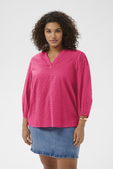 Kaffe Curve Thea Blouse Beetroot Purple - Pluusid - 