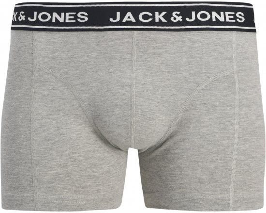 Jack & Jones Hector Solid Trunks 5-Pack Grey - Bokserid - Meeste suured bokserid